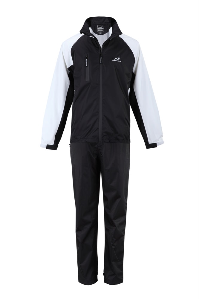 Woodworm Golf V2 Mens Waterproof Suit Black