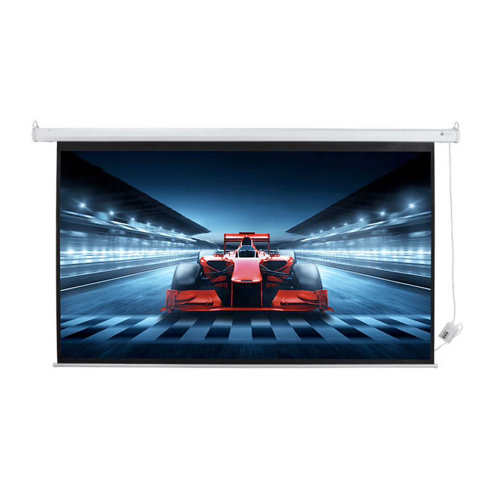 Homegear 100” HD Motorized 16:9 Projector Screen