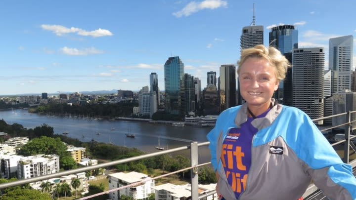 Jennifer conquered Brisbane's Story Bridge to inspire other transplant recipients.