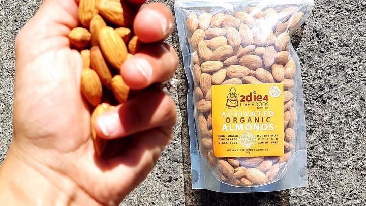 Enjoy some delicious activated nuts!.