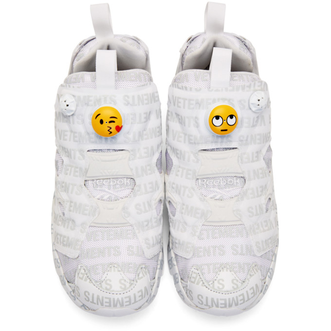 vetementswhitereebokclassicseditionlogoemojiinstapumpfury