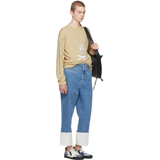 loewe black anton backpack ssense