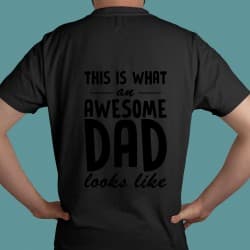 This is what an awesome dad looks like strygemærke This is what an awesome dad looks like strygemærke