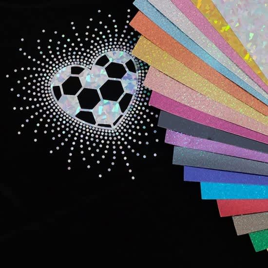 Siser Holographic Flex Film - 1 ark a 25*20cm Siser Holographic Flex Film - 1 ark a 25*20cm