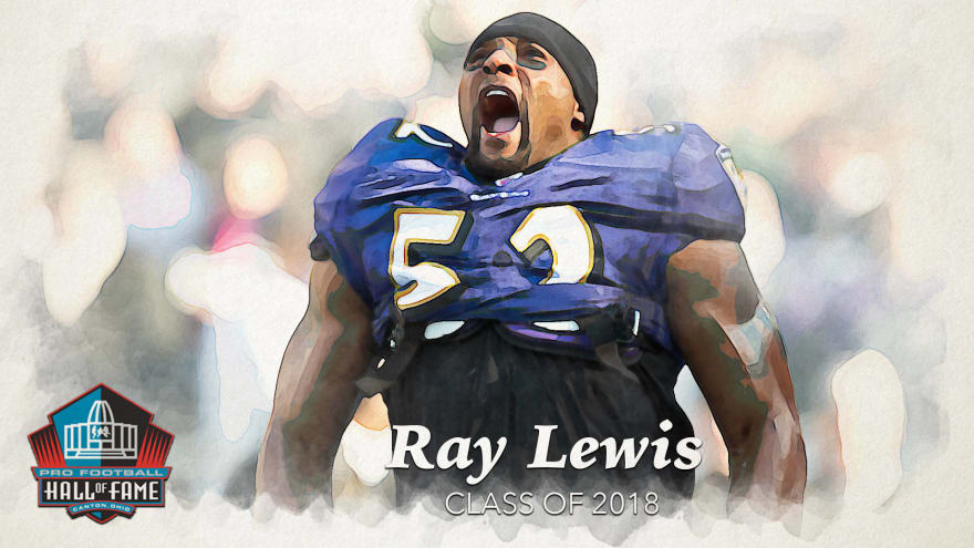 ray lewis hall of fame jersey