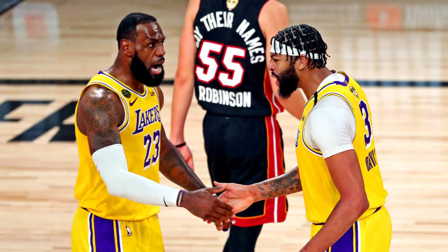 Anthony Davis Lebron S Text Before Game 4 Inspired Lakers Yardbarker