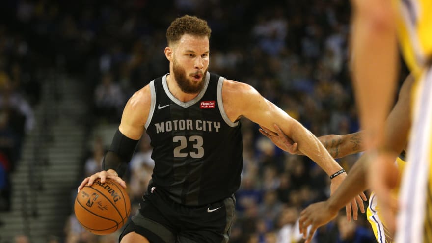 Blake Griffin Out For Playoff Opener Yardbarker