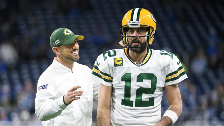 Matt Lafleur Feels Really Good About Relationship With Aaron Rodgers Yardbarker