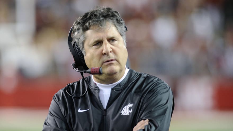 Mike Leach Slapped His Own Head On The George Costanza Couch