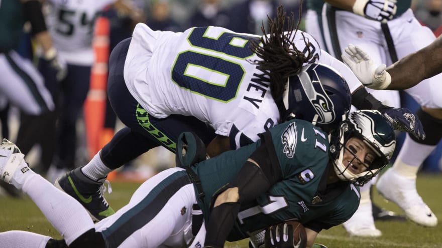 Pete Carroll Jadeveon Clowney Hit On Carson Wentz Was