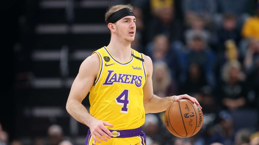 Alex Caruso Skips Sister S Wedding Remains With Lakers In Nba Bubble Yardbarker