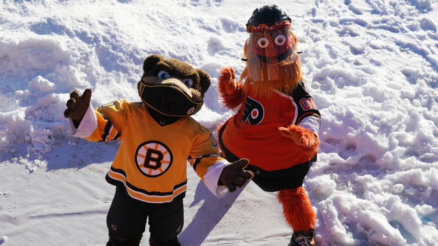 Gritty appeared at Lake Tahoe wedding before Flyers-Bruins game | Yardbarker