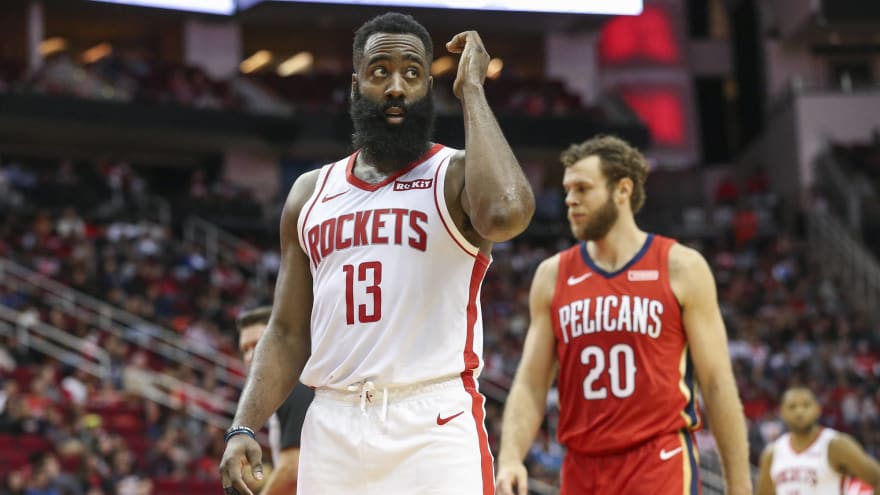 James Harden Slams Ball In Frustration Has It Come Back And Hit