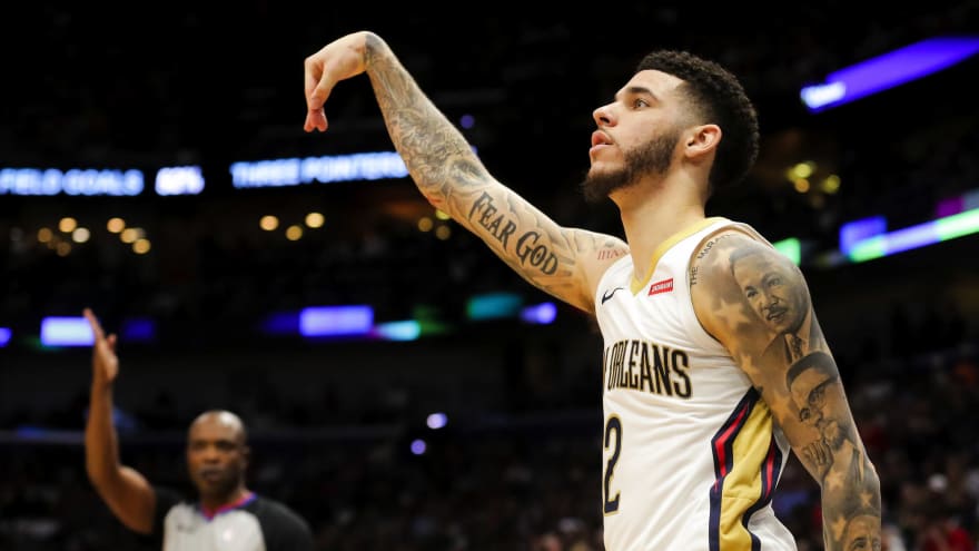 Back In The Starting Lineup Pelicans Lonzo Ball Picks Up His Game Yardbarker