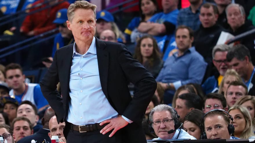 Steve Kerr and son ‘recusing themselves’ from talking during Warriors