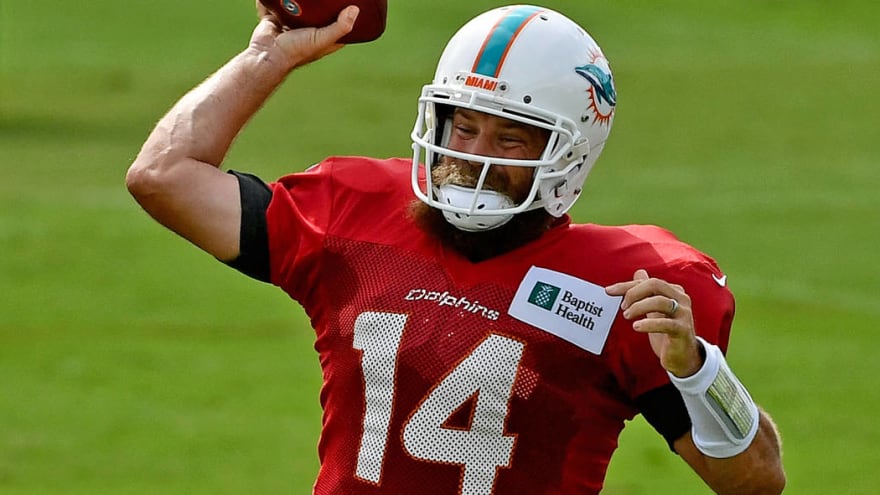 Dolphins Ryan Fitzpatrick In Line To Surpass Multiple Hall Of Fame Qbs In Passing Yards Yardbarker