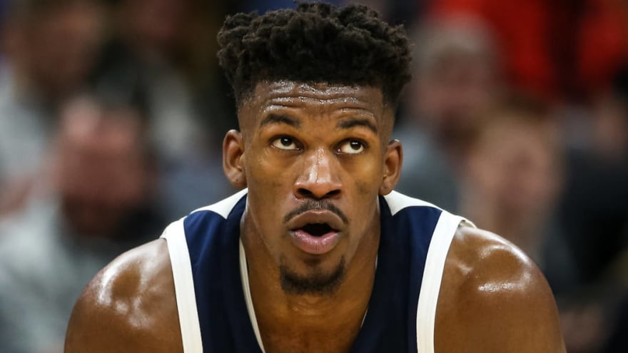 Jimmy Butler Once Declared He D Never Wear A Miami Heat Jersey Yardbarker