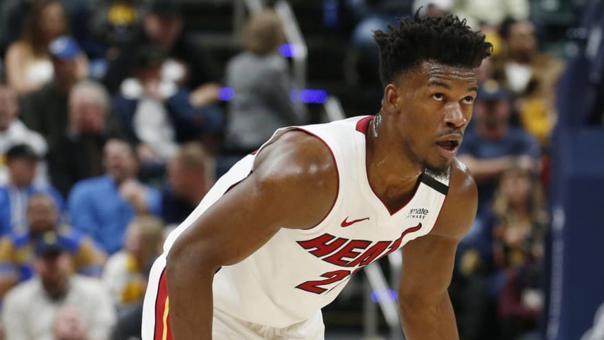 Watch Jimmy Butler Gets Into Scuffle With T J Warren Then Roasts Him Yardbarker