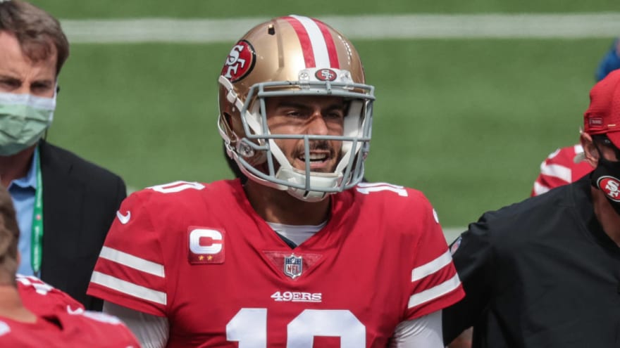 Jimmy Garoppolo Could Play In Week 3 Despite Ankle Injury Yardbarker
