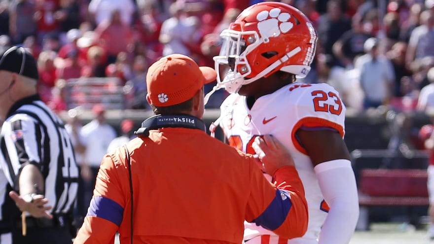 Dabo Swinney Promises Consequences For Andrew Booth Punch Yardbarker