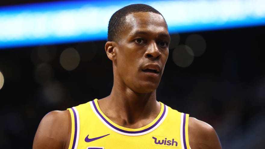 Rajon Rondo Speaks Out About Sitting Courtside Other Lakers Drama Yardbarker