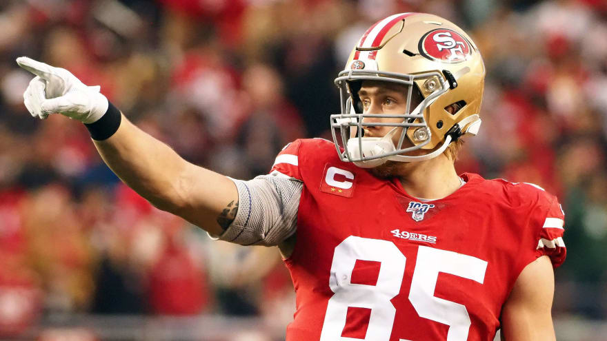 George Kittle Nick Bosa Played Prank On 49ers Coaches During Last Super Bowl Practice Yardbarker