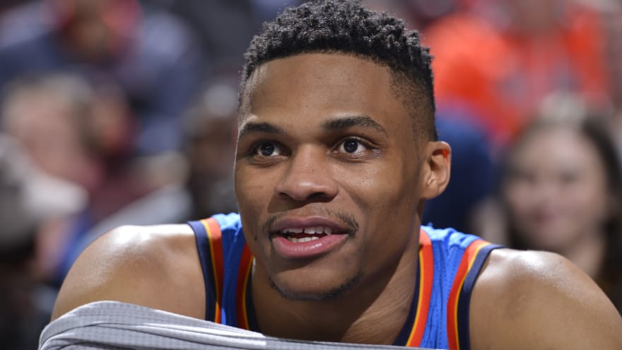 Russell Westbrook Laughs At Question About Steph Curry S Defense Yardbarker