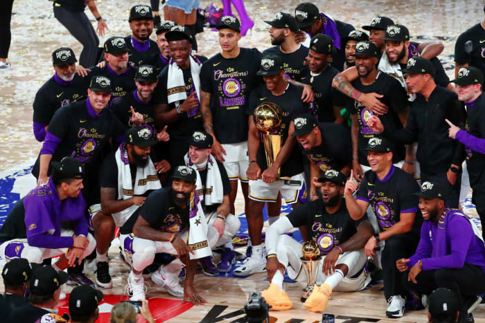 October: Lakers win NBA title....for Kobe