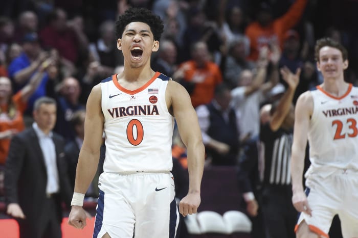 Defending champion Virginia