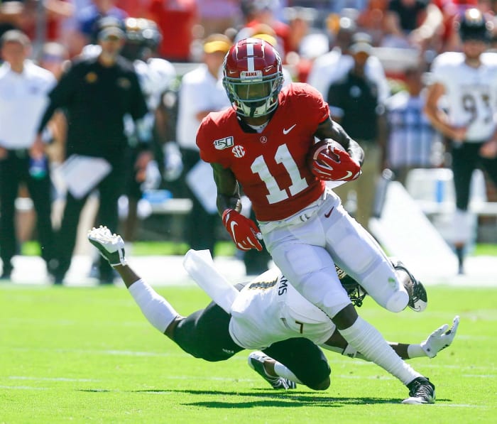 San Francisco 49ers (a travƩs de Colts): Henry Ruggs III, WR, Alabama