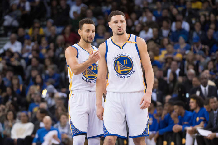 Stephen Curry and Klay Thompson, Golden State Warriors