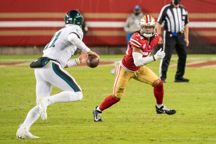 One 49er thriving amid injury chaos