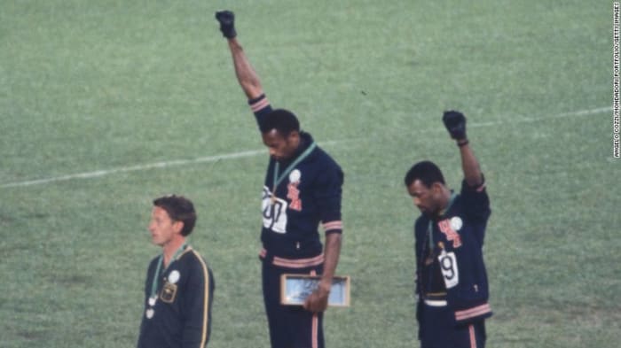 John Carlos and Tommie Smith