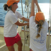 A student studying abroad with Sea|mester: S/Y Argo - Global Voyages