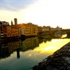 A student studying abroad with CEA: Florence, Italy