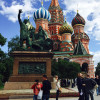 A student studying abroad with Middlebury Schools Abroad: Middlebury in Moscow
