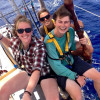 A student studying abroad with SEA Semester: Programs at Sea - Sustainability in Polynesian Island Cultures & Ecosystems