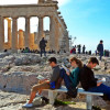 A student studying abroad with CYA (College Year in Athens) - Semester/Academic Year Program