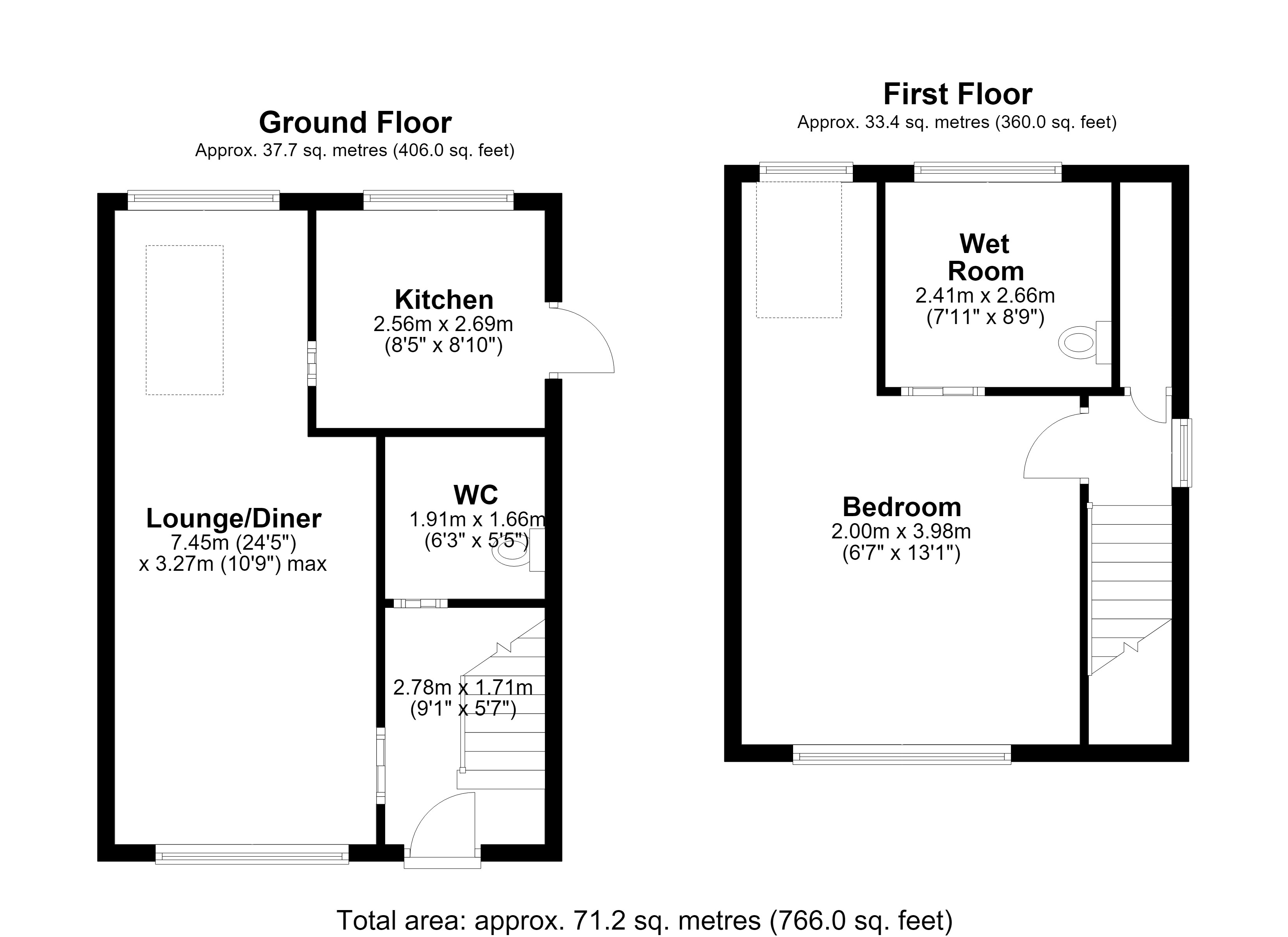 To Rent spacious one bedroom wheelchair accessible chalet bungalow property with wet room, through floor lift, door assist, Bolton Lancashire AccessiblePRS