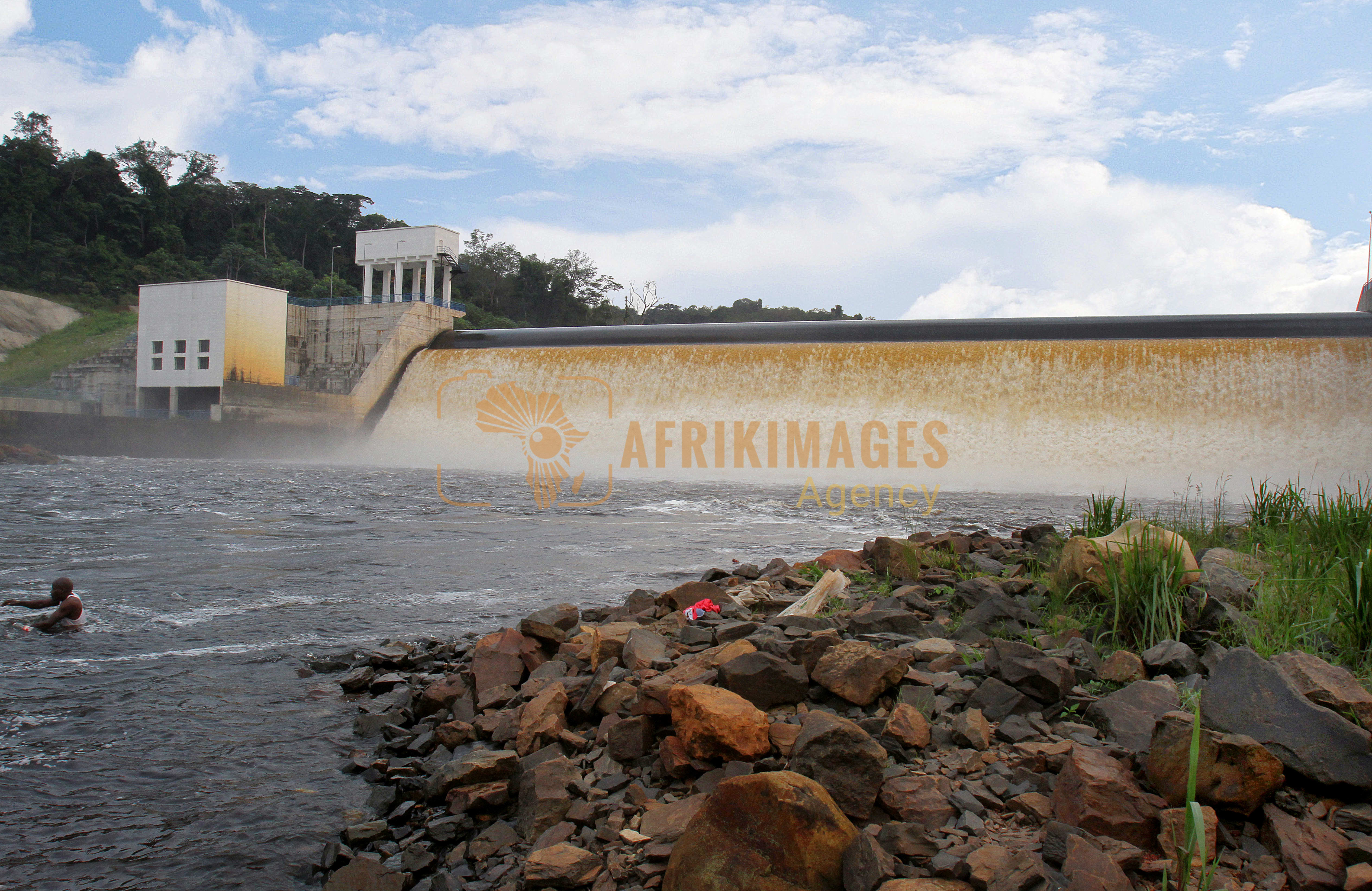 Afrikimages gabon / énergie 