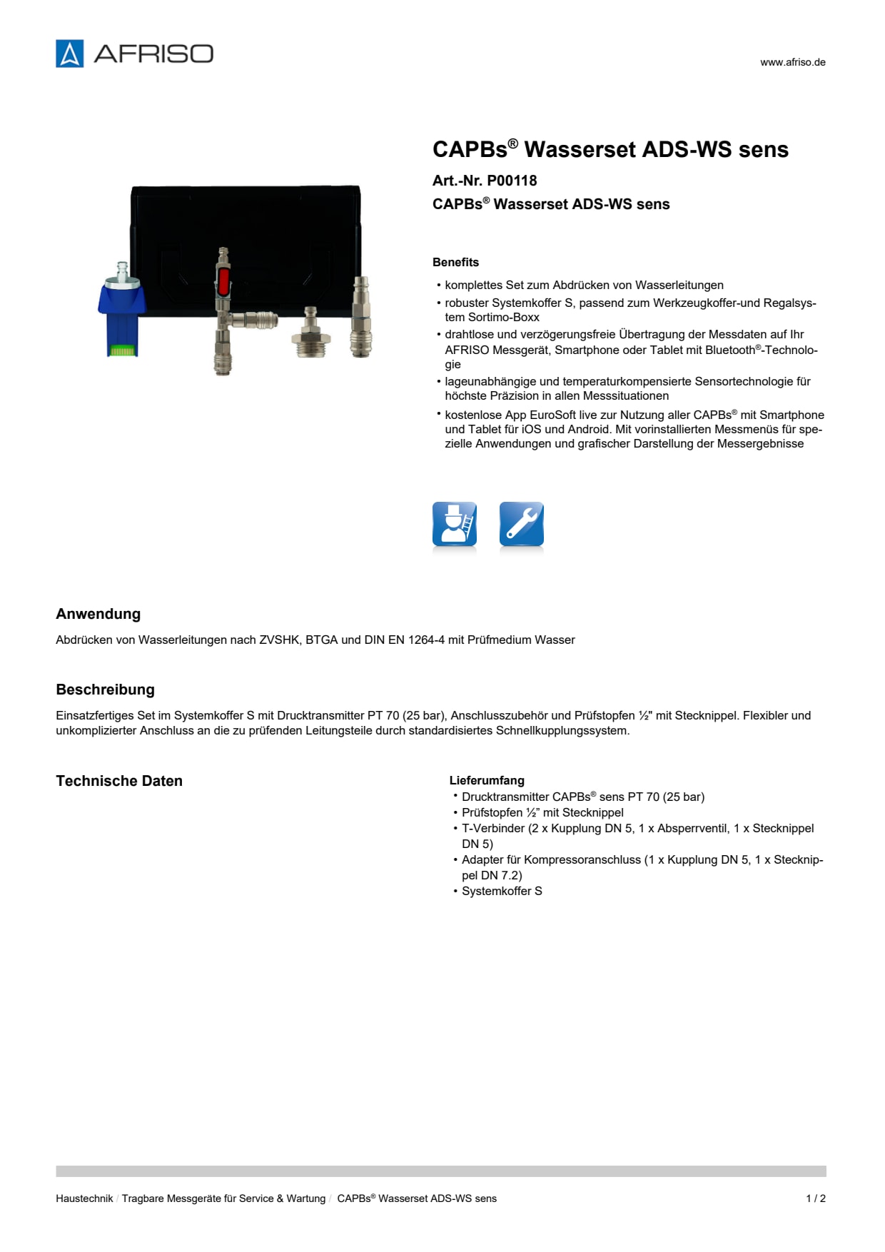AFRISO_CAPBS--WASSERSET-ADS-WS-SENS-CAPBS--WASSERSET-ADS-WS-SENS_P00118_DEU_CHE.PDF