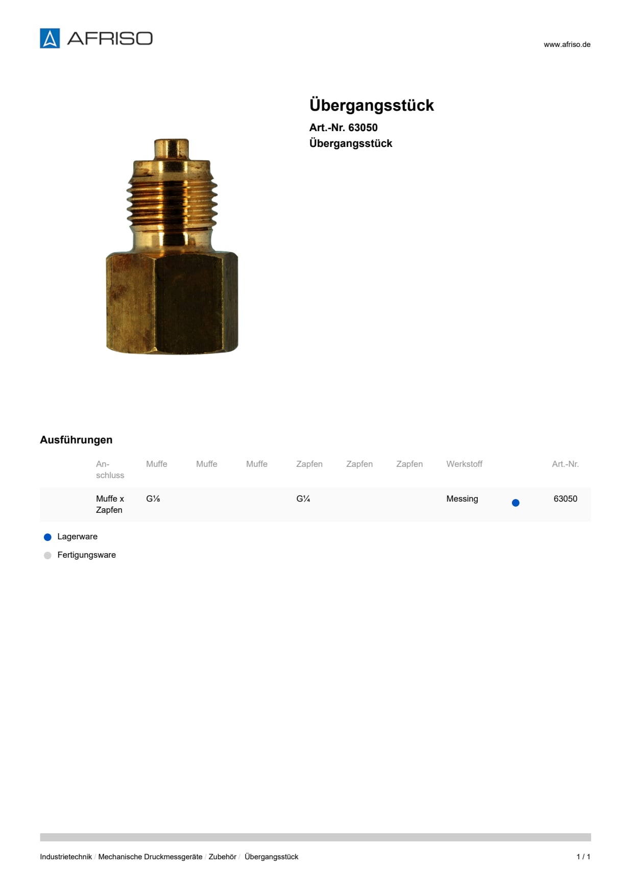 AFRISO_UEBERGANGSSTUECK-UEBERGANGSSTUECK_63050_DEU_CHE.PDF