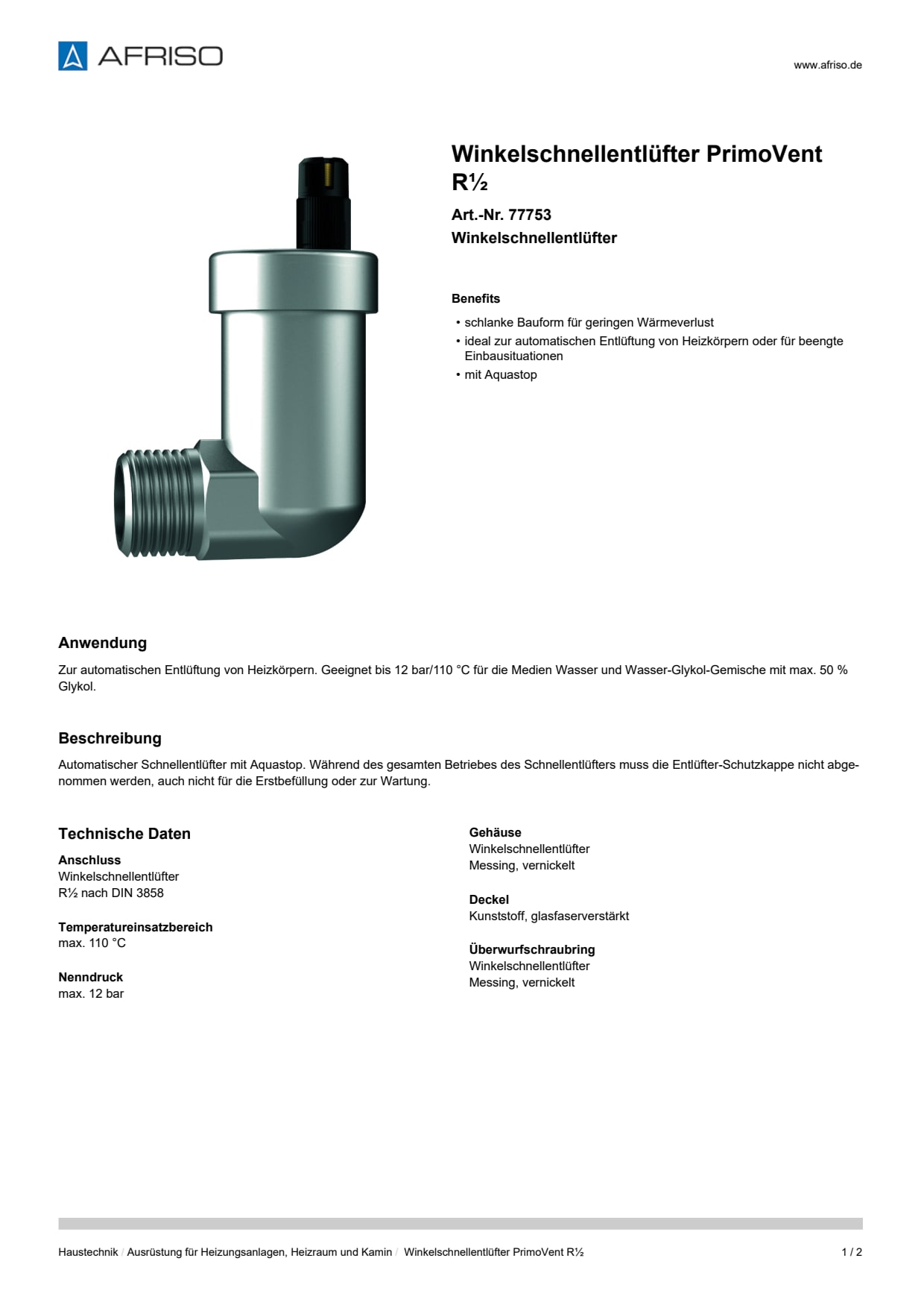 AFRISO_WINKELSCHNELLENTLUEFTER-PRIMOVENT-R--WINKELSCHNELLENTLUEFTER_77753_DEU_CHE.PDF
