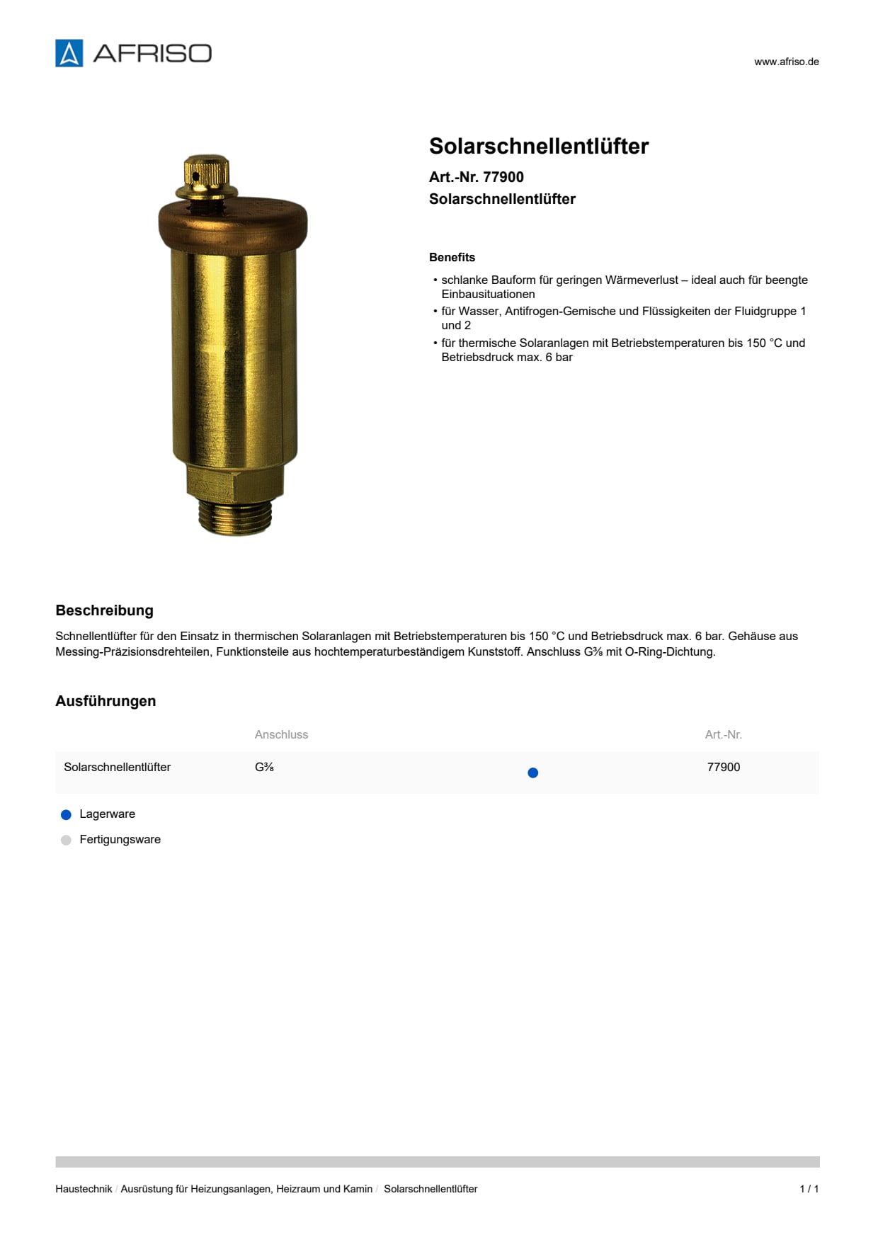 AFRISO_SOLARSCHNELLENTLUEFTER-SOLARSCHNELLENTLUEFTER_77900_DEU_CHE.PDF