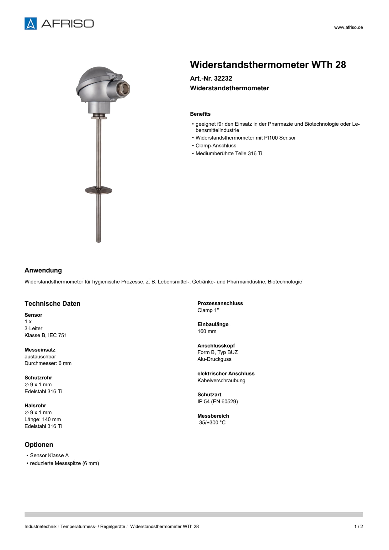AFRISO_WIDERSTANDSTHERMOMETER-WTH-28-WIDERSTANDSTHERMOMETER_32232_DEU_CHE.PDF