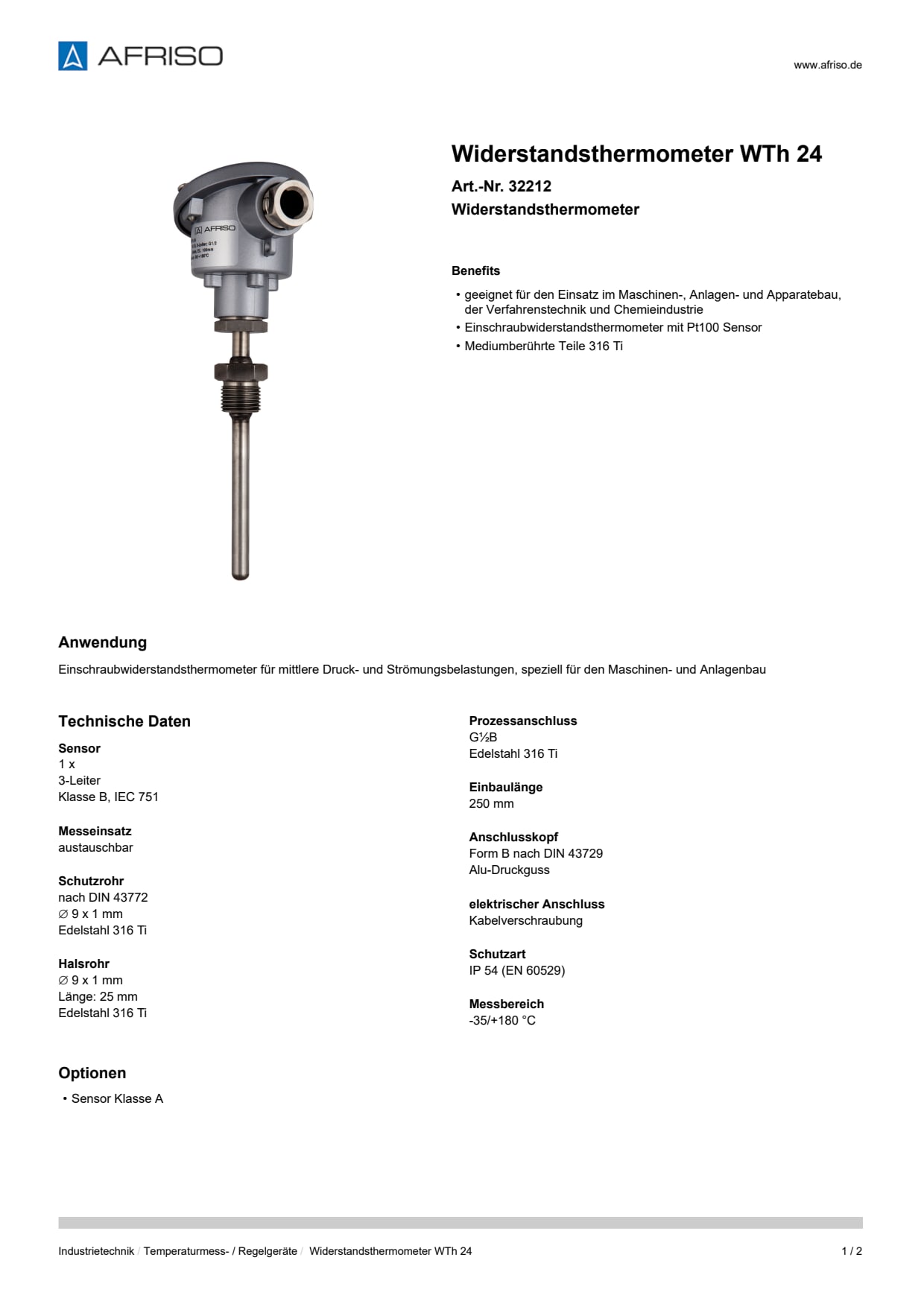 AFRISO_WIDERSTANDSTHERMOMETER-WTH-24-WIDERSTANDSTHERMOMETER_32212_DEU_CHE.PDF