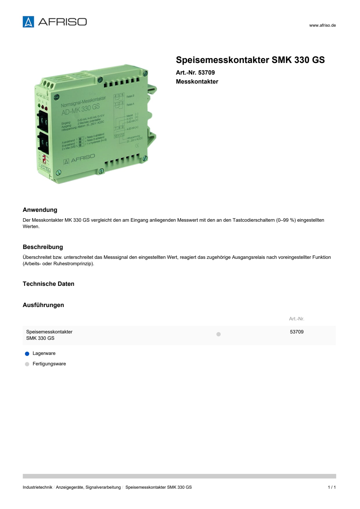 AFRISO_SPEISEMESSKONTAKTER-SMK-330-GS-MESSKONTAKTER_53709_DEU_CHE.PDF