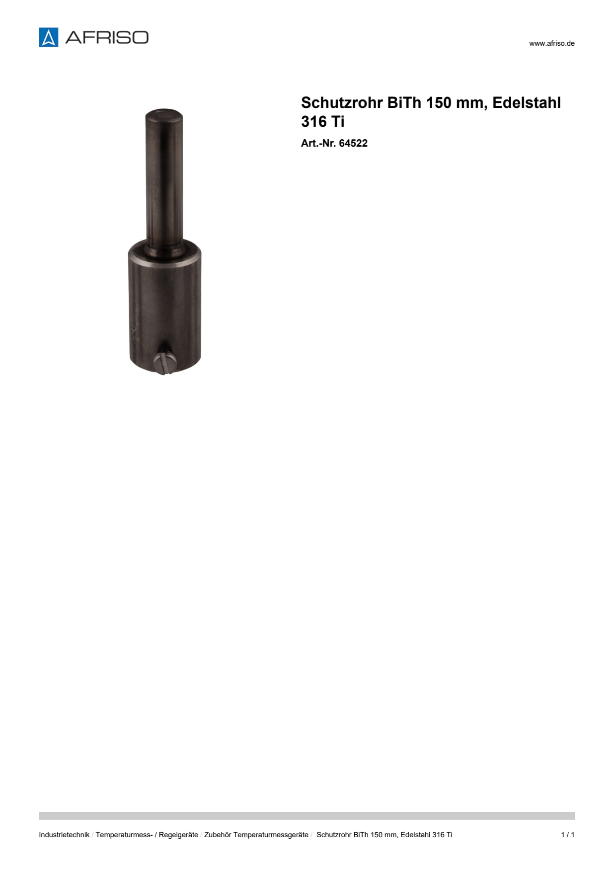 AFRISO_SCHUTZROHR-BITH-150-MM--EDELSTAHL-316-TI_64522_DEU_CHE.PDF