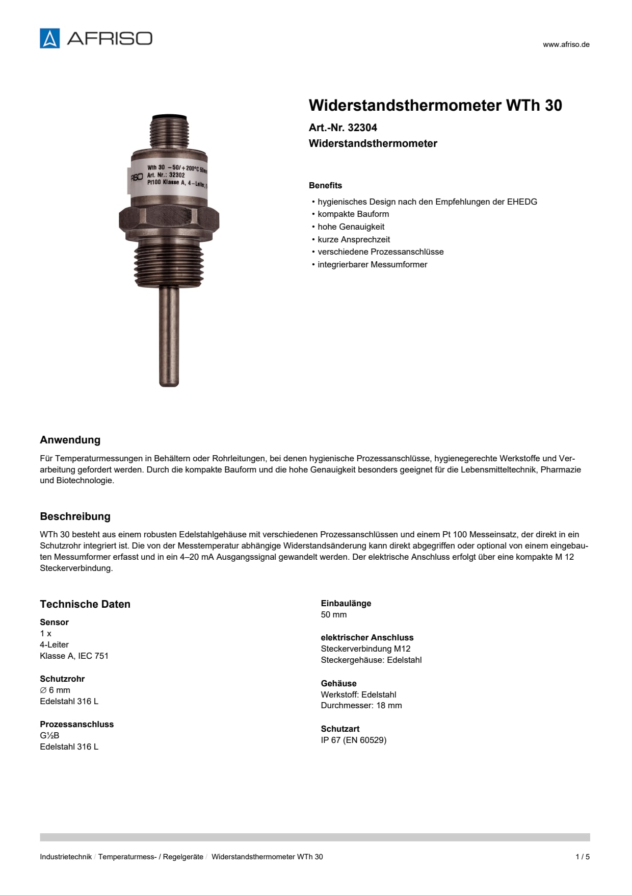 AFRISO_WIDERSTANDSTHERMOMETER-WTH-30-WIDERSTANDSTHERMOMETER_32304_DEU_CHE.PDF