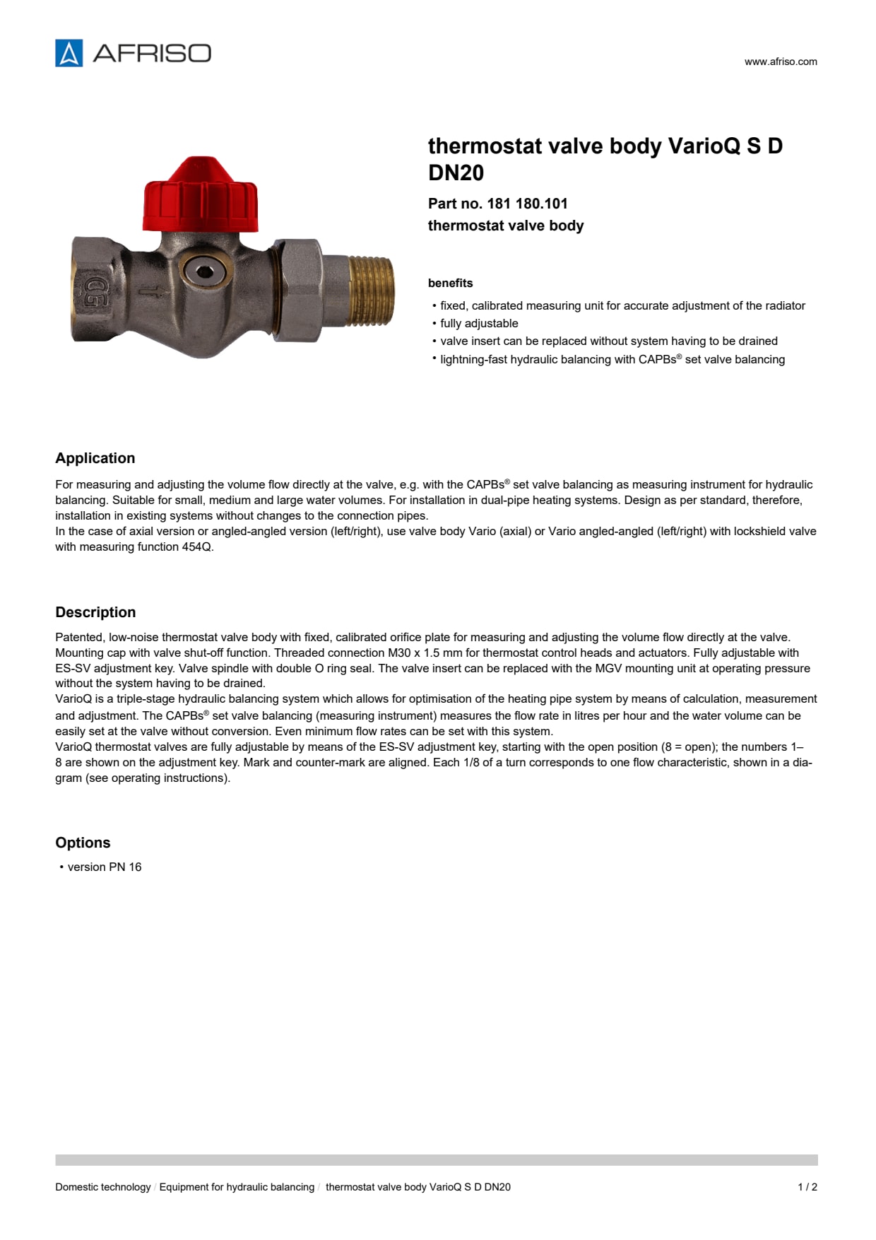 AFRISO_DATA-SHEET_THERMOSTAT-VALVE-BODY_VARIOQ-S_D-DN20_181-180-101_ENG_GBR.PDF